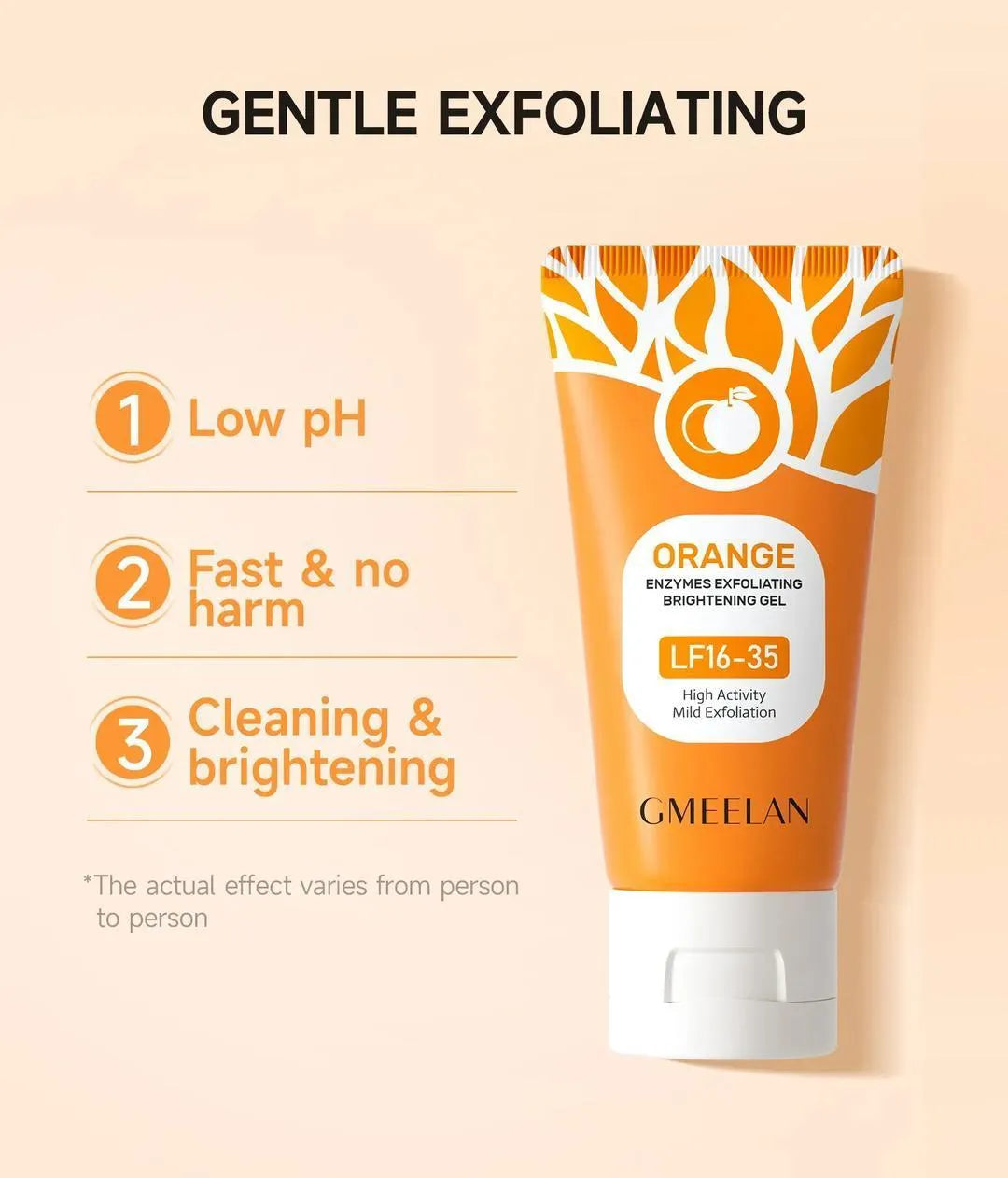 Orange Exfoliating Gel for All Skin Types