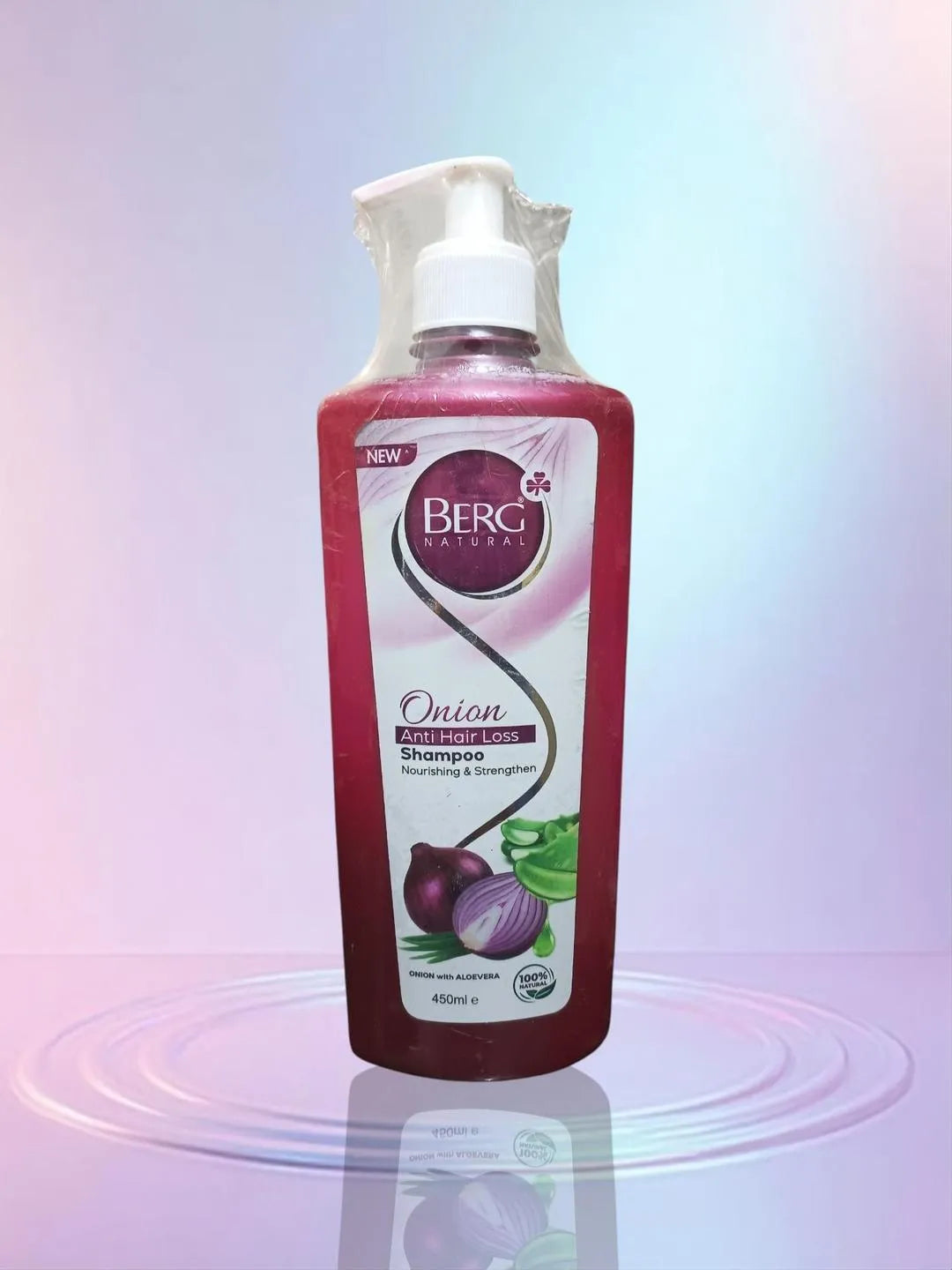 Berg Natural Onion Anti Hair Loss Shampoo 450ml