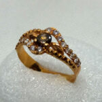 Black Stone Gold Rings LR0015