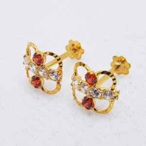 Square Shape Gold Tops For Ladies TP0336