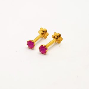 Single Stone Gold Tops For Ladies TP0341